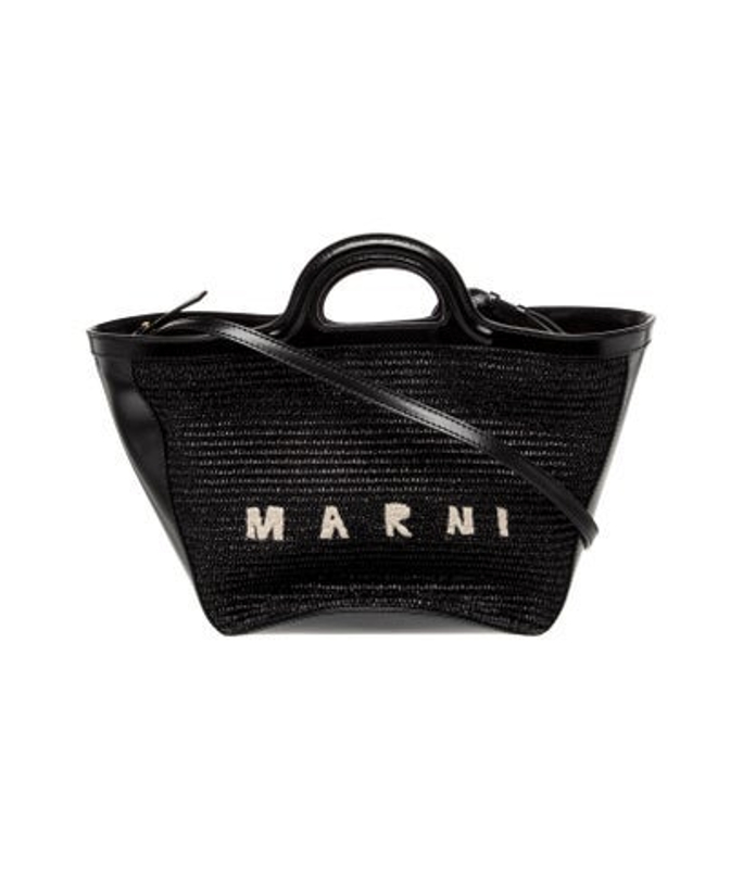 Marni Straw Top Handle Bag