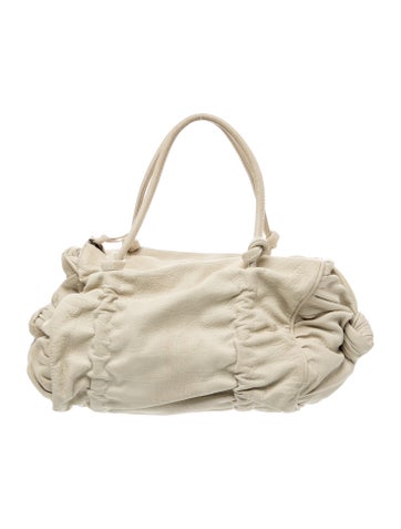 Leather Top Handle Bag