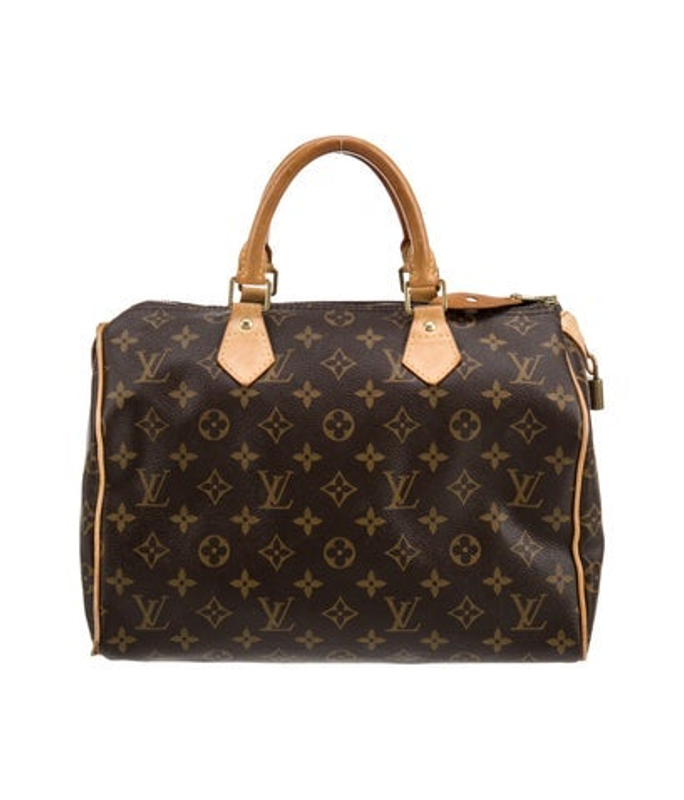 Louis Vuitton Vuitton Lv Monogram Speedy 30