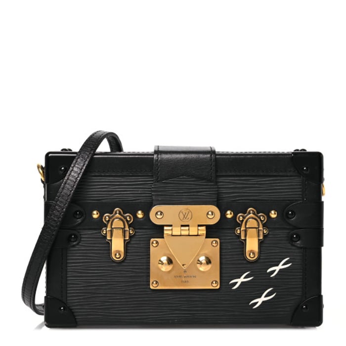 Louis Vuitton Epi Petite Malle Black
