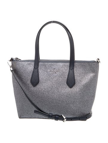 Glitter Top Handle Bag
