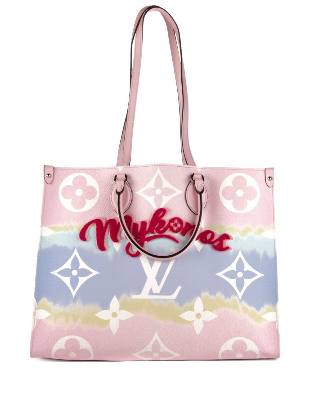 2000's Mykonos Onthego GM monogram tote bag