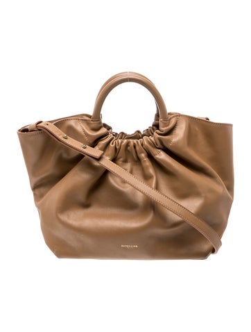 Leather Top Handle Bag