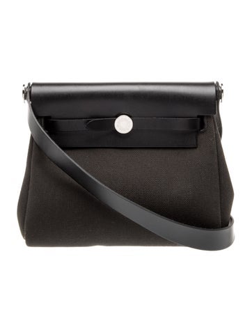 Hermes 2024 Toile Militaire Mini Herbag Zip 20