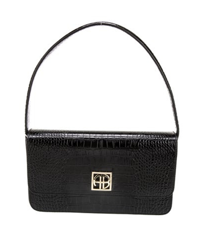 Anine Bing Bing Embossed Leather Shoulder Bag