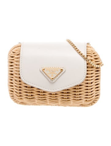 Enameled Metal Triangle Crossbody Bag Mini