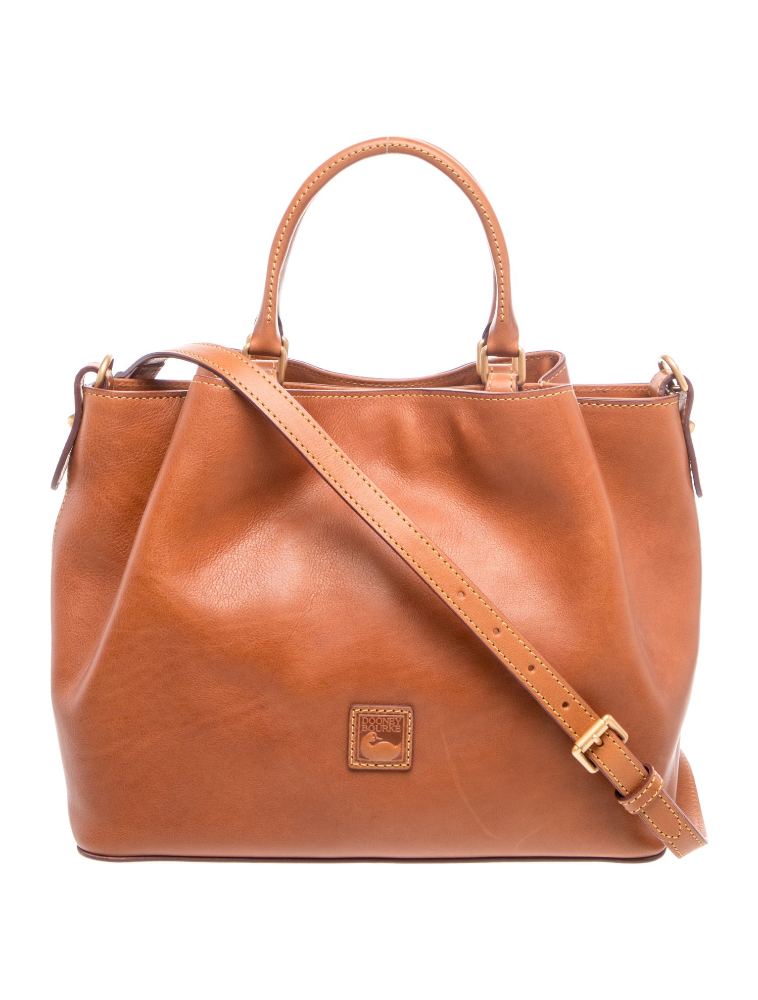Dooney & Bourke Leather Top Handle Bag