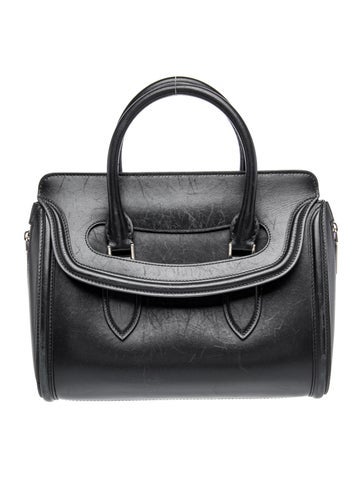 Leather Top Handle Bag