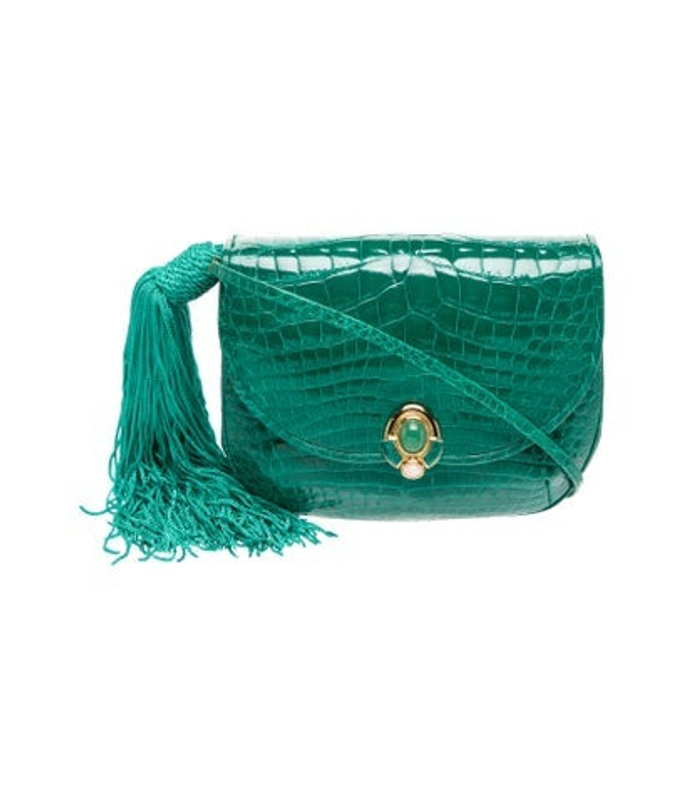 Judith Leiber Leiber Alligator Crossbody Bag