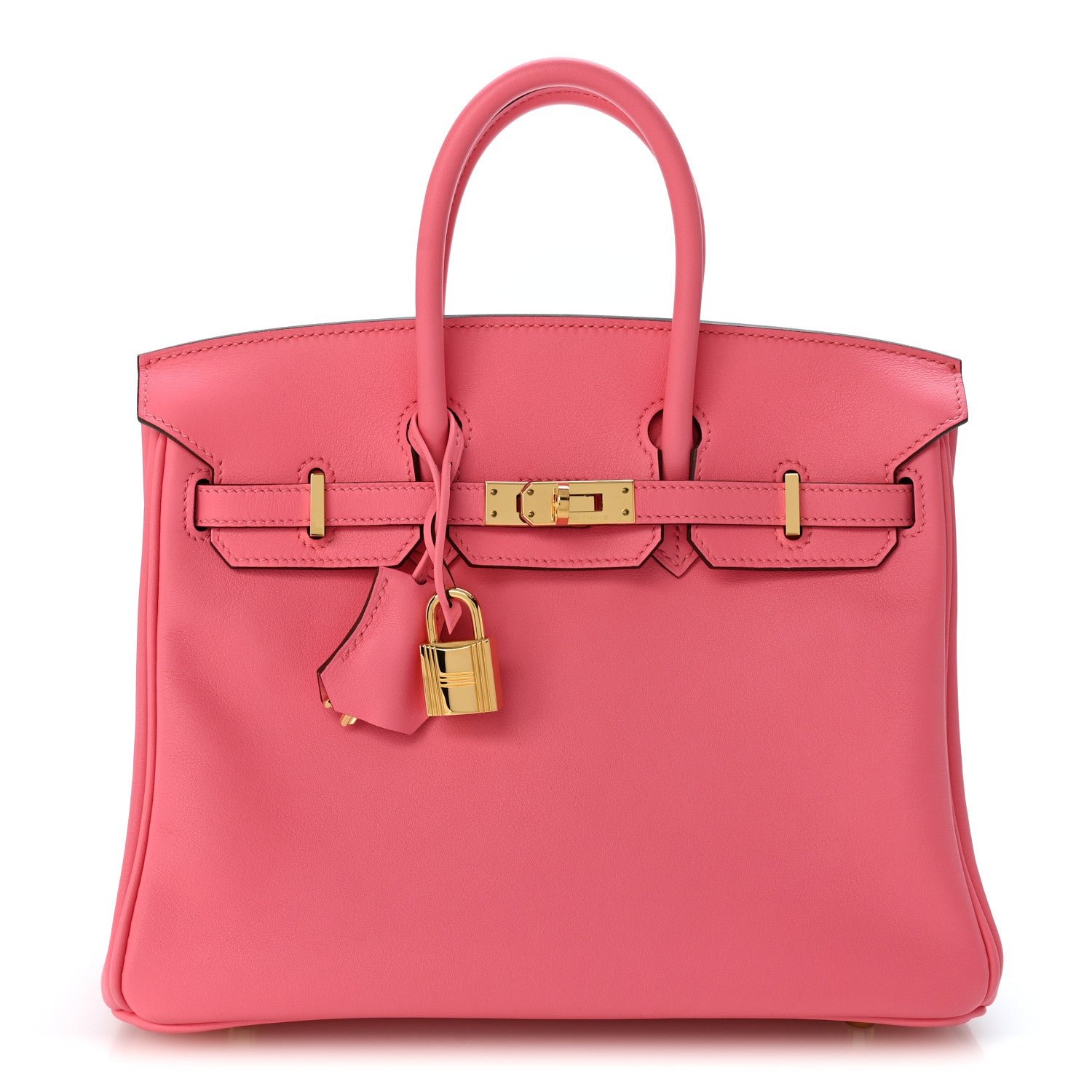Hermes Swift Birkin 25 Rose Azalee