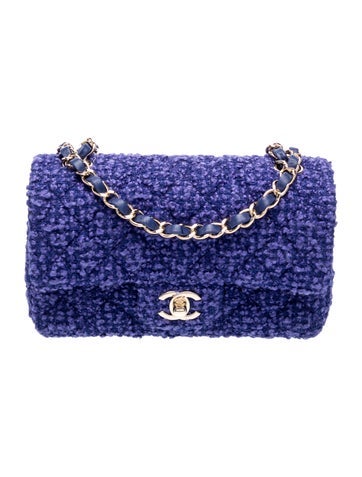 Classic Tweed Rectangular Mini Flap Bag