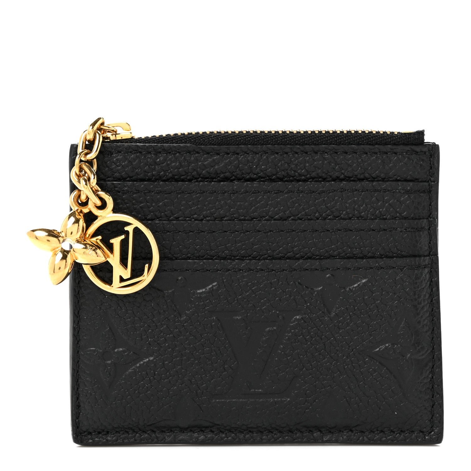 Louis Vuitton Empreinte Charms Card Holder Black