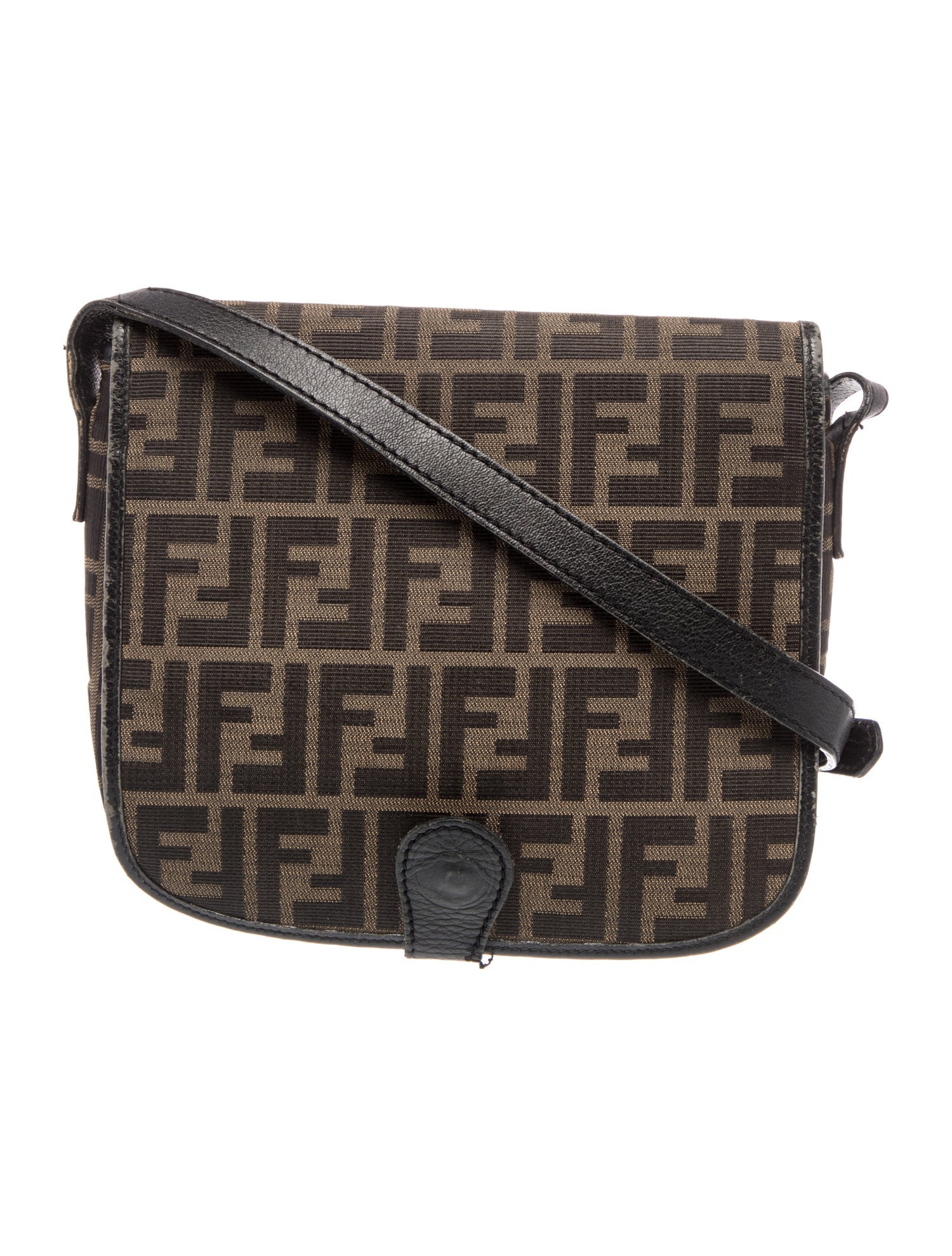 Zucca FF Crossbody Bag Vintage