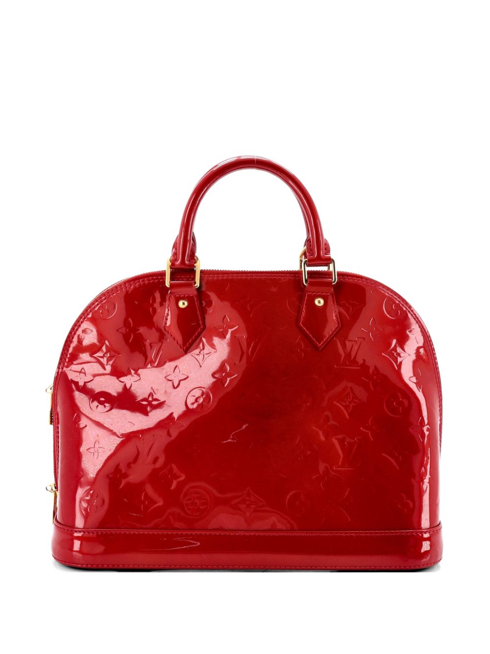 Louis Vuitton Alma Handbag Monogram Vernis PM satchel