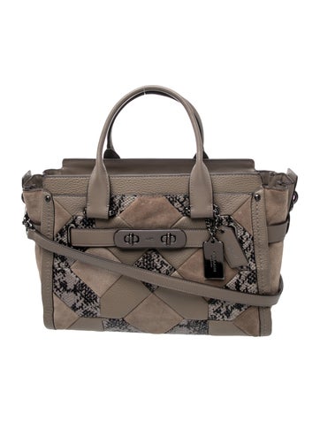 Leather Top Handle Bag