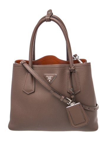 Saffiano Leather Shoulder Bag Medium