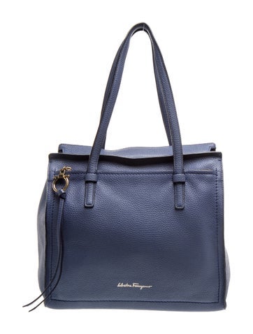 Leather Top Handle Bag