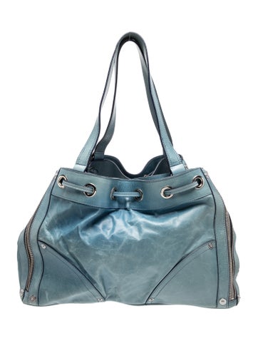 Mulberry Leather Bucket Bag
