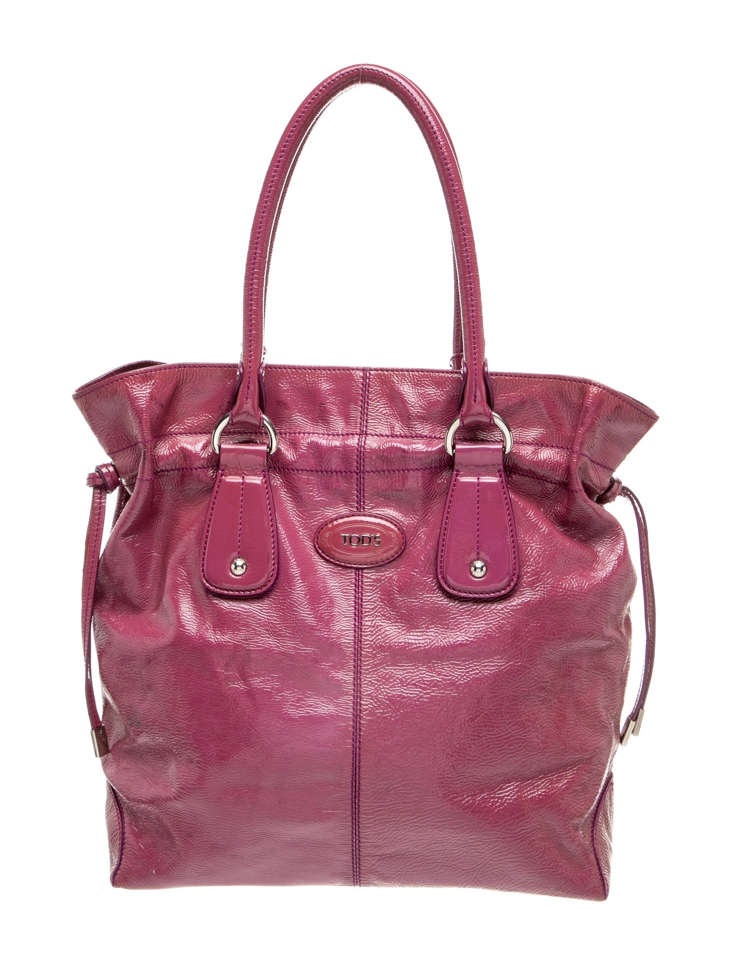Leather Top Handle Bag