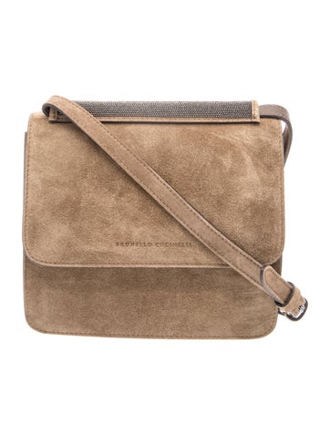 Suede Crossbody Bag