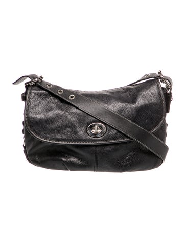 Coach Leather Messenger Bag