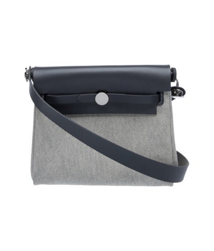 Hermes 2024 Military Toile Mini Herbag Zip 20