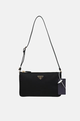 Nylon Pochette Shoulder Bag
