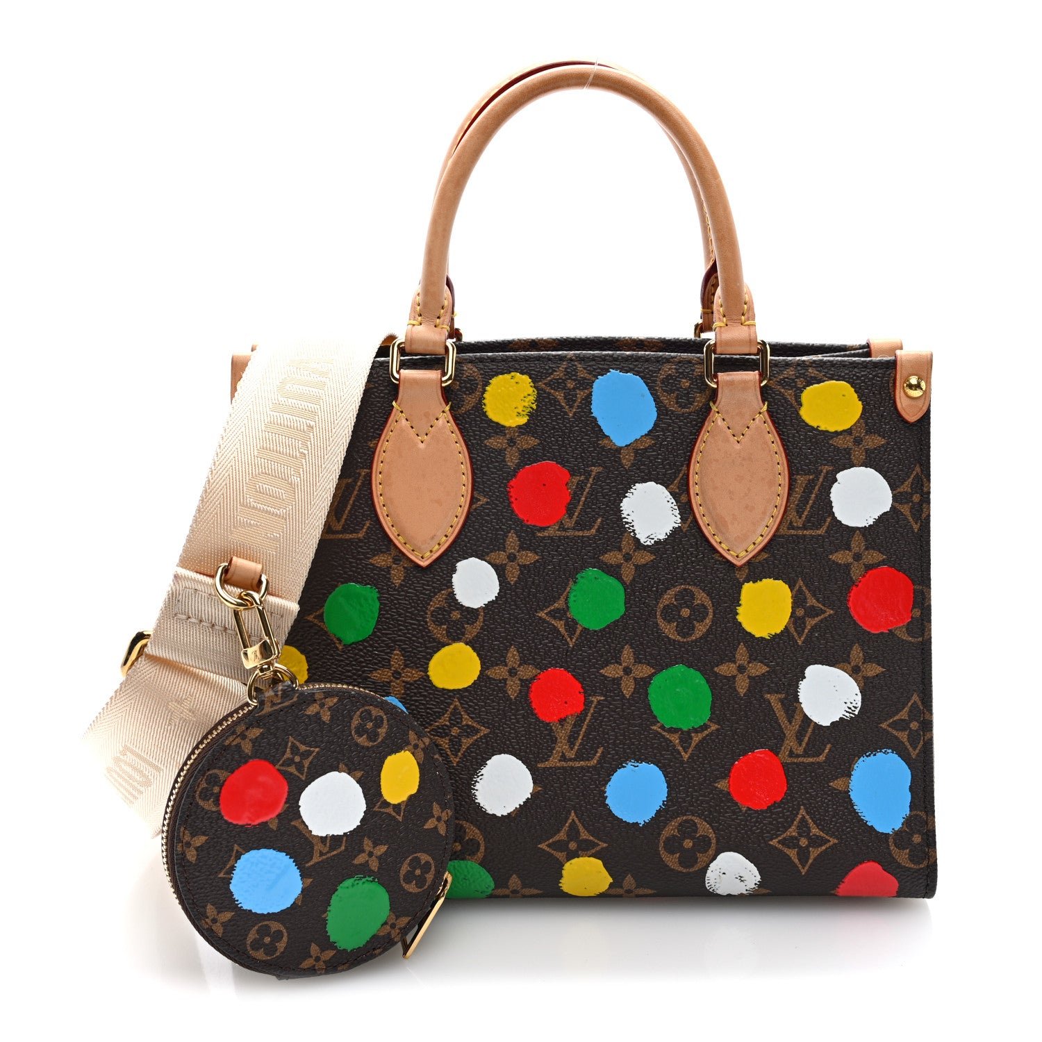 Louis Vuitton LV X YK Monogram Dots Onthego PM Multicolor