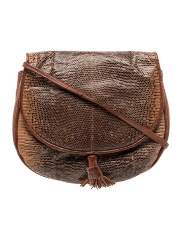 Lizard Crossbody Bag