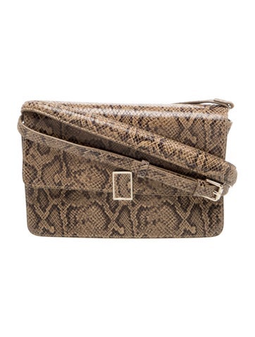 Loeffler Randall Embossed Leather Crossbody Bag
