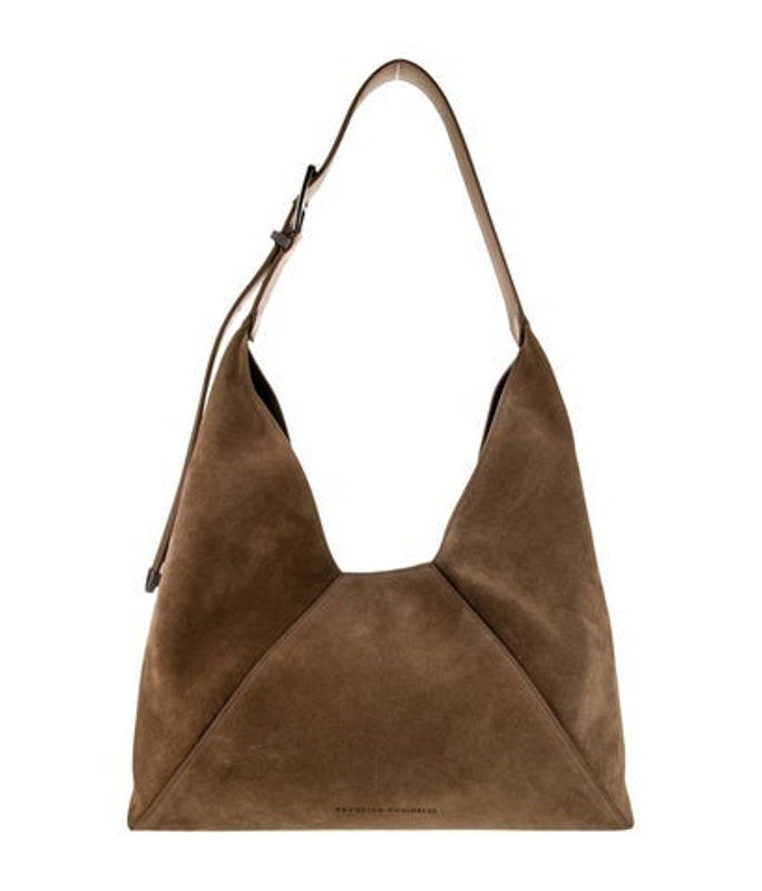 Brunello Cucinelli Cucinelli Suede Shoulder Bag