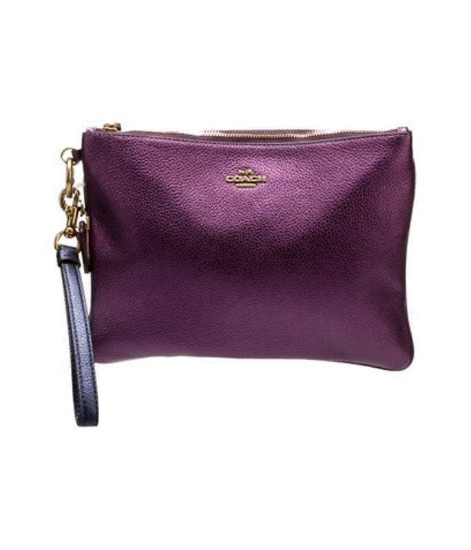 Coach Leather Clutch