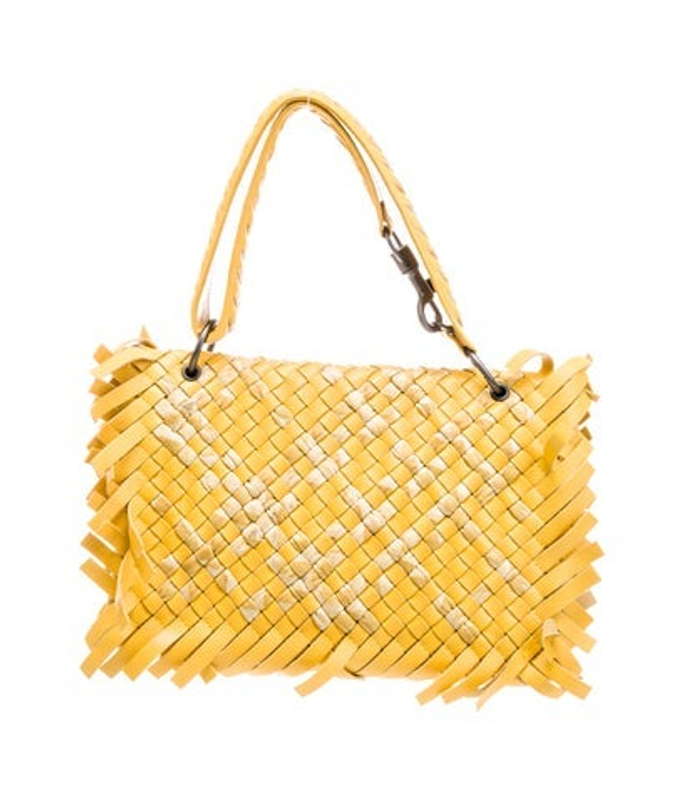 Bottega Veneta Veneta Leather Top Handle Bag