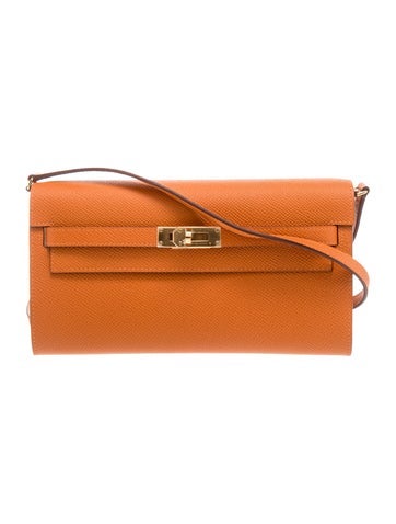 2023 Epsom Kelly Classique To Go Wallet on Strap