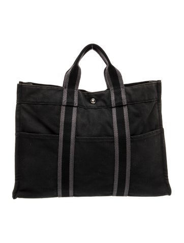 Hermes Toile Fourre-Tout MM