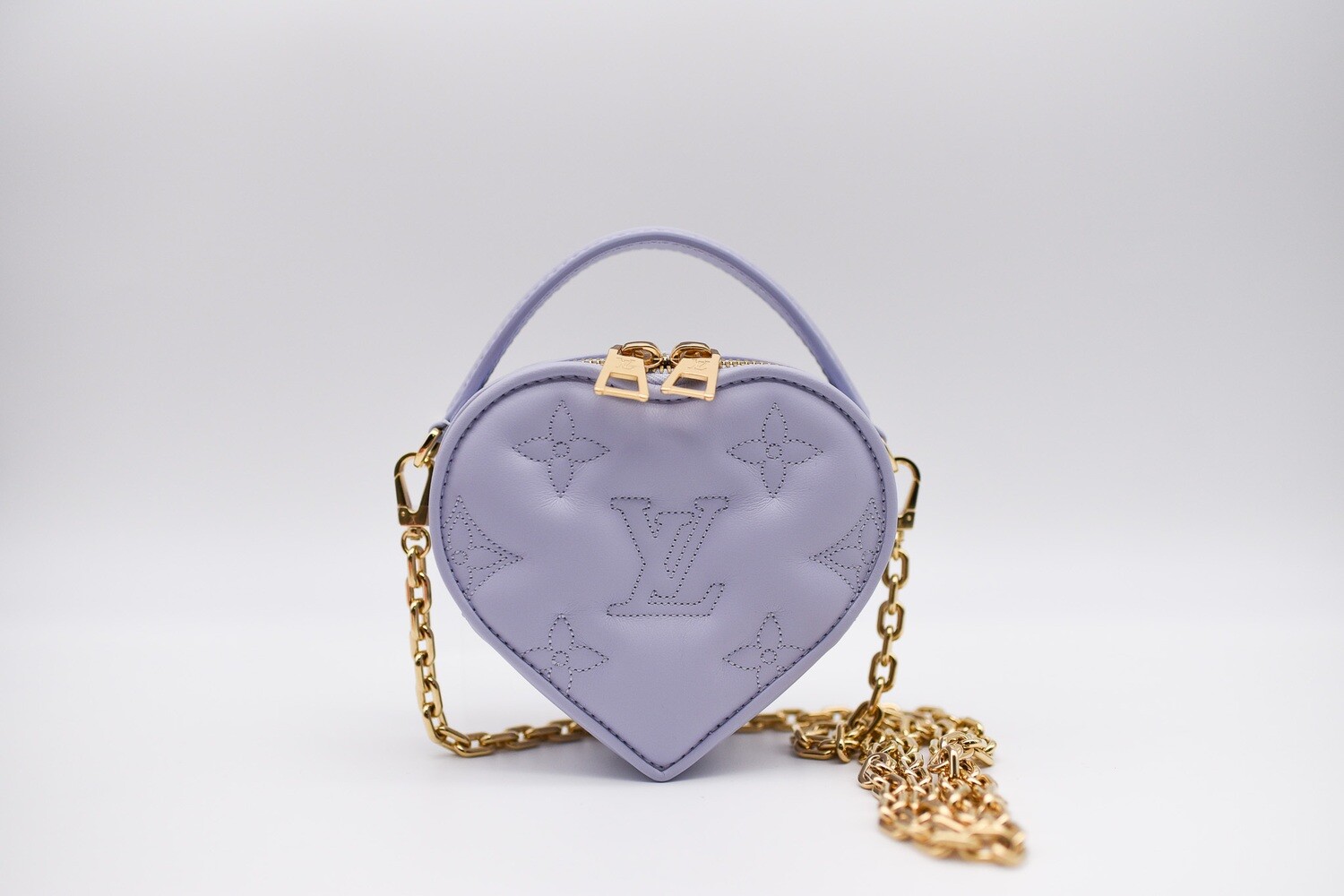 Louis Vuitton Louis Vuitton Pop My Heart, Lilac Leather, New in Box MA001