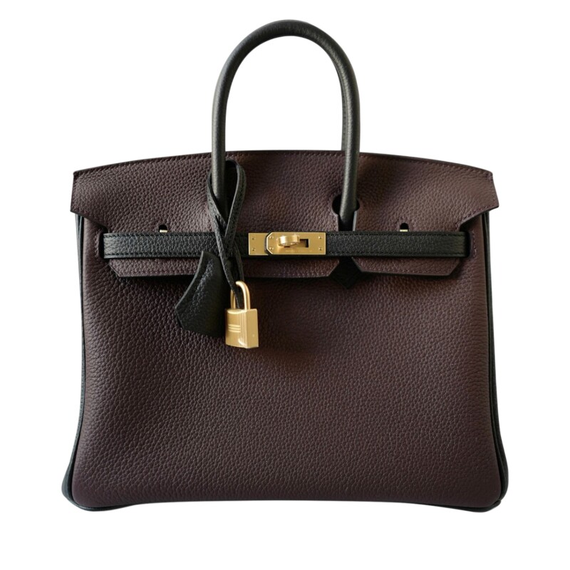 Hermes Rouge Sellier and Black Togo HSS Birkin 25 Gold Hardware, 2025