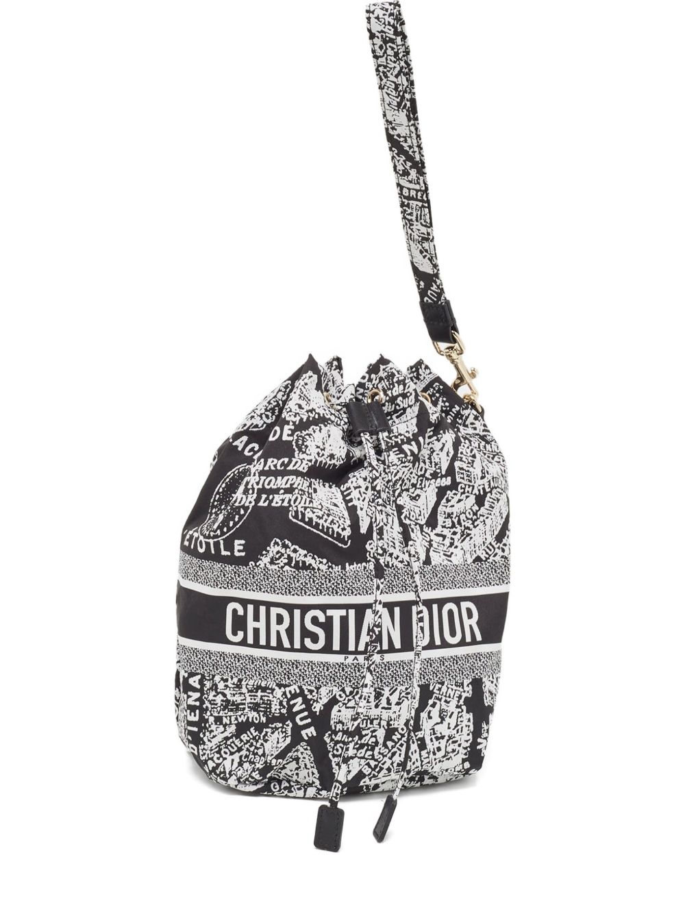 graphic-print mini bag 