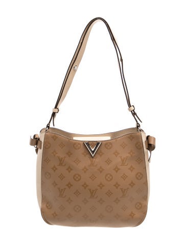LV Monogram Cuir Ecume Very Hobo