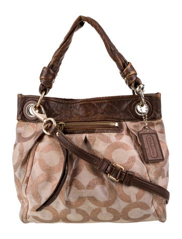Coach Leather Messenger Bag