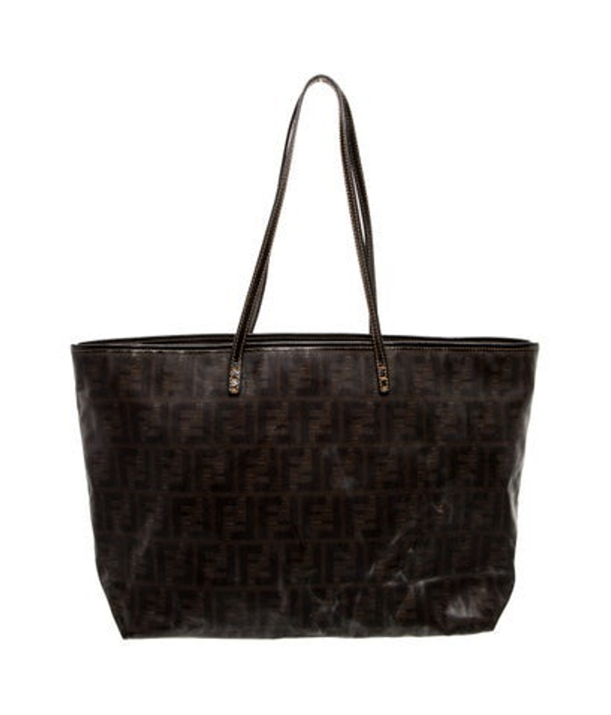 Fendi Zucca Ff Roll Tote Medium
