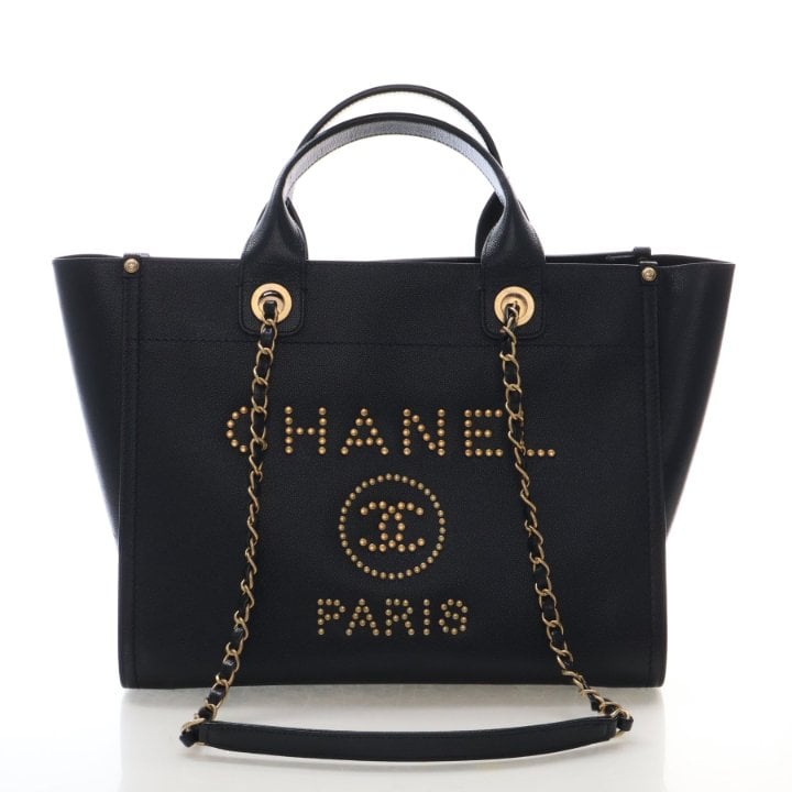 Chanel Small Caviar Deauville Tote
