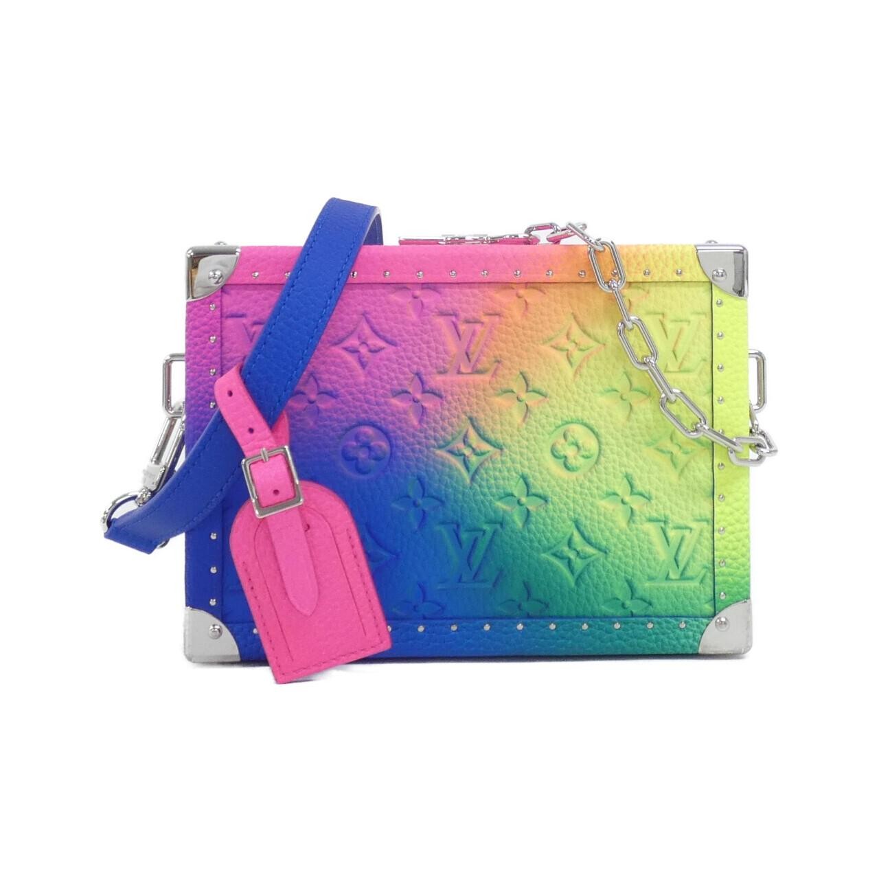 Louis Vuitton Taurillon Clemence Illusion Soft Trunk M20476 Should...