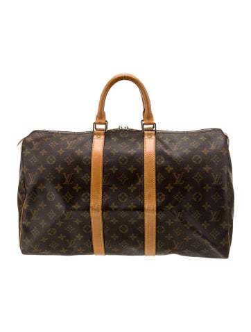 Louis Vuitton LV Monogram Keepall 45 Vintage