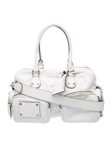 Hysteria Calfskin White Tote