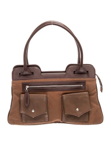 Leather Top Handle Bag