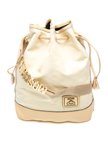 Moschino Leather Backpack