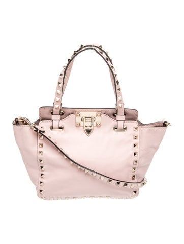 Rockstud Top Handle Bag