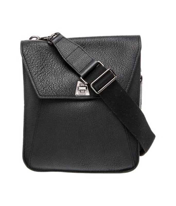 Akris Leather Messenger Bag