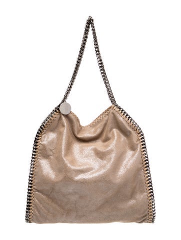 Stella McCartney Vegetarian Suede Shoulder Bag